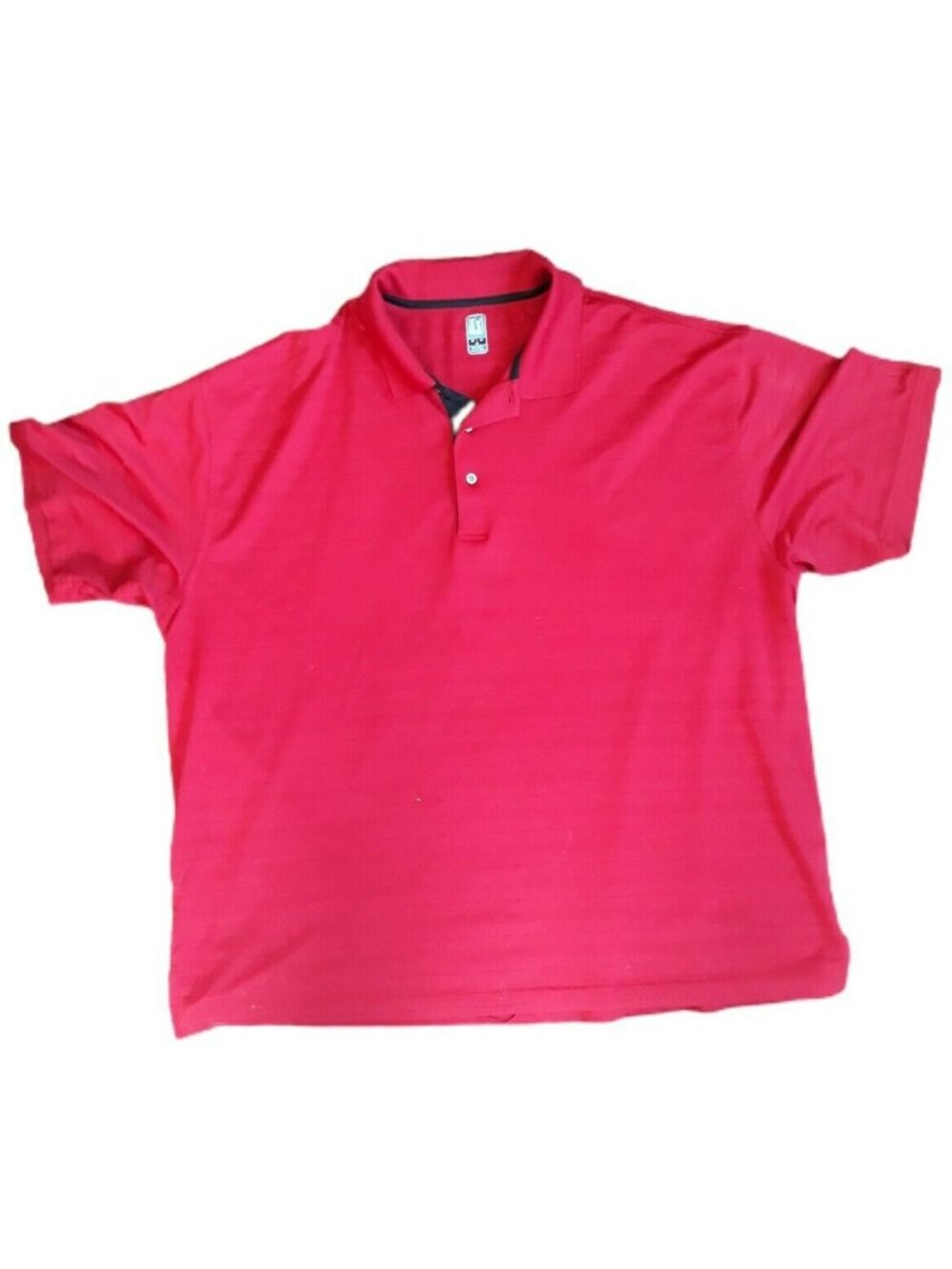 PGA Tour Mens 2X Short sleeve Red